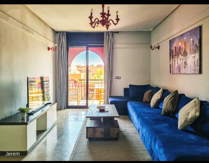 🇲🇦 ✨ Appartement lumineux à vendre – Gueliz, Marrakech, 68 m² – Vue sud et balcon ✨