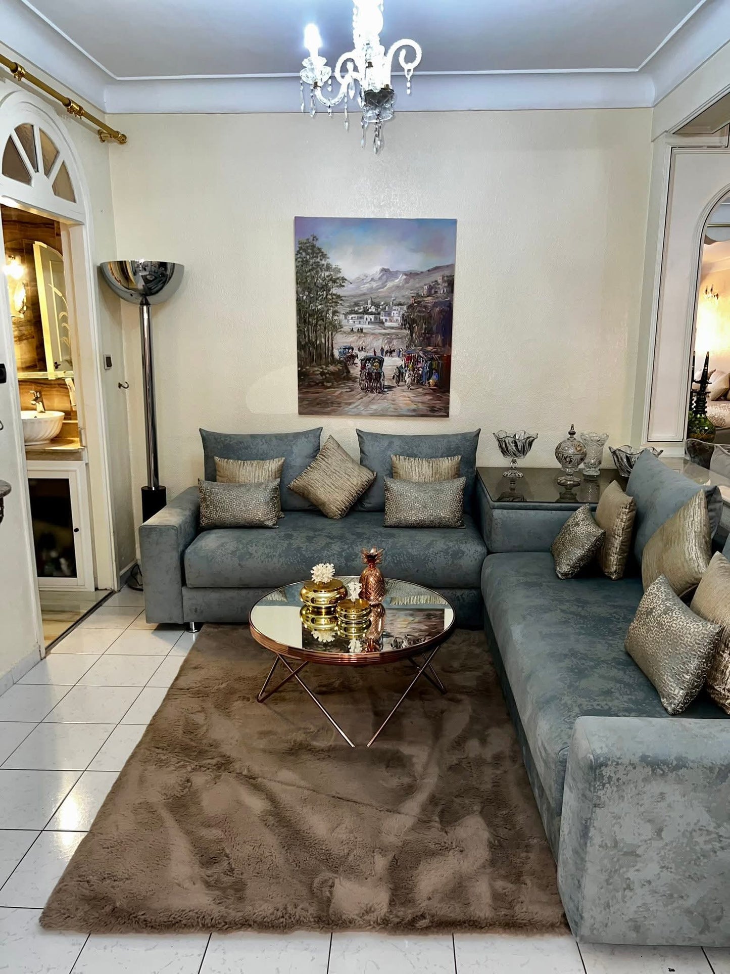 🇲🇦 À VENDRE – Appartement Spacieux & Rare avec Jardin Privatif | Boulevard Allal El Fassi – Marrakech