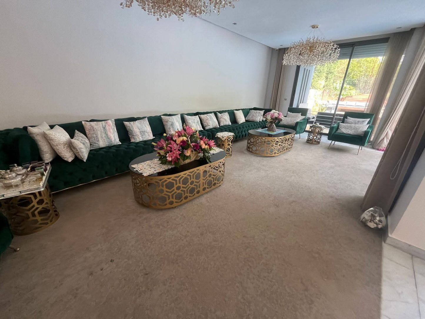🇲🇦SOMPTUEUSE VILLA A VENDRE Jumelée à Ville Verte Bouskoura | Prestations Haut Standing & 3 Façades