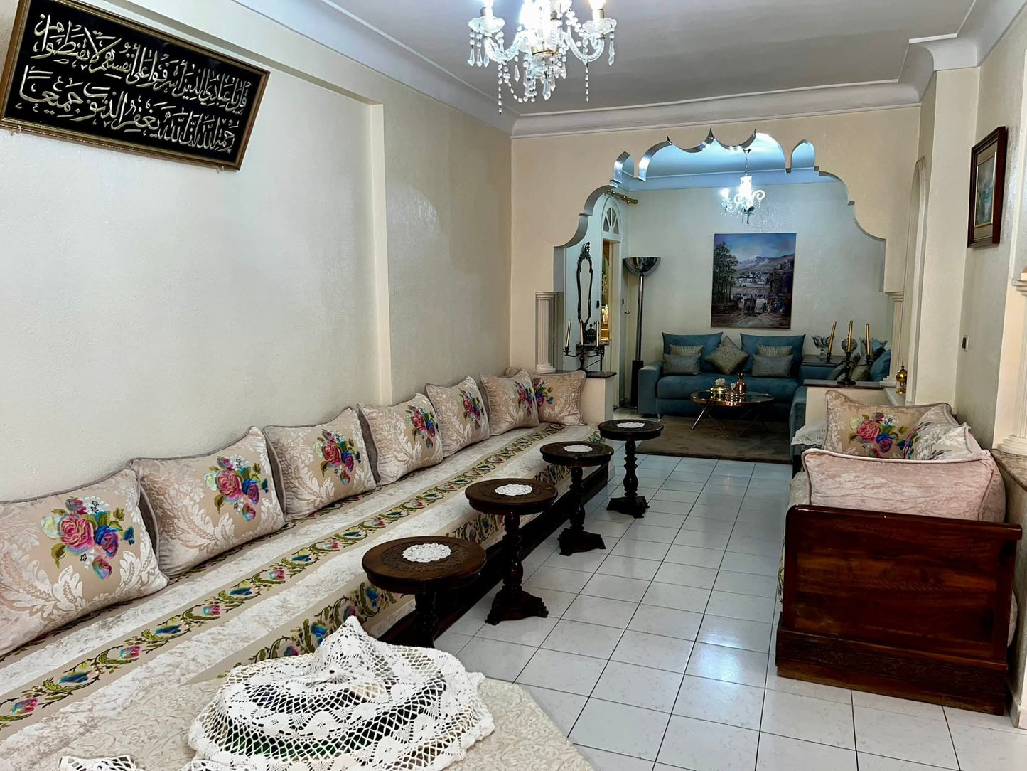 🇲🇦 À VENDRE – Appartement Spacieux & Rare avec Jardin Privatif | Boulevard Allal El Fassi – Marrakech