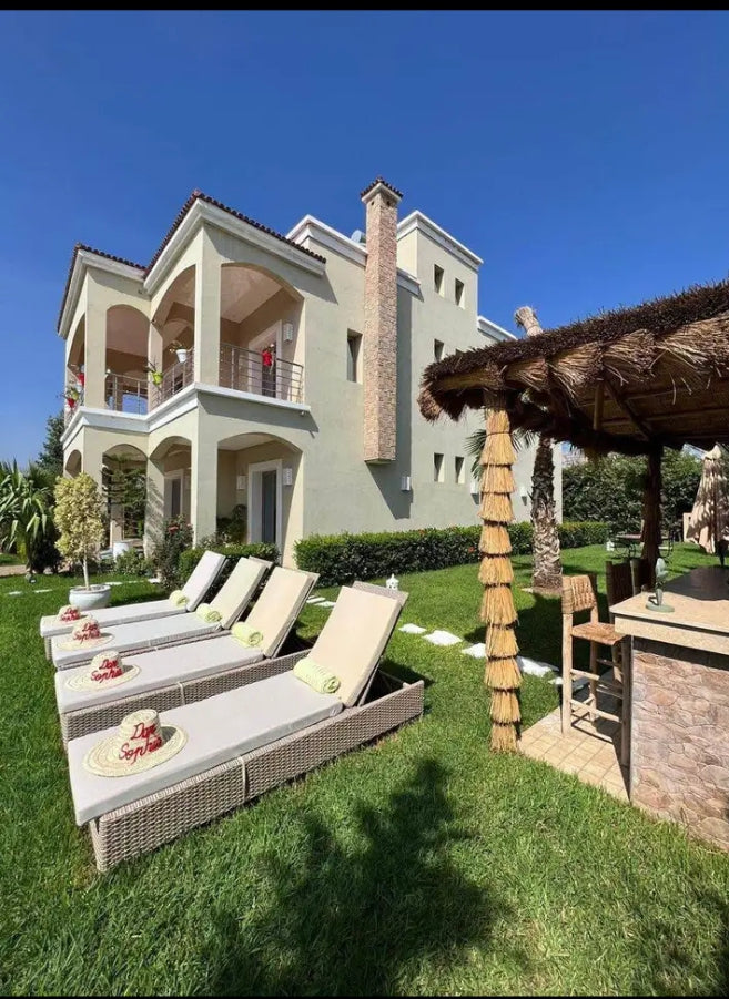 đČđŠ VILLA DE LUXE MEUBLĂE AVEC PISCINE â ROUTE DâAMZMIZ, MARRAKECH | 1000 mÂČ de terrain