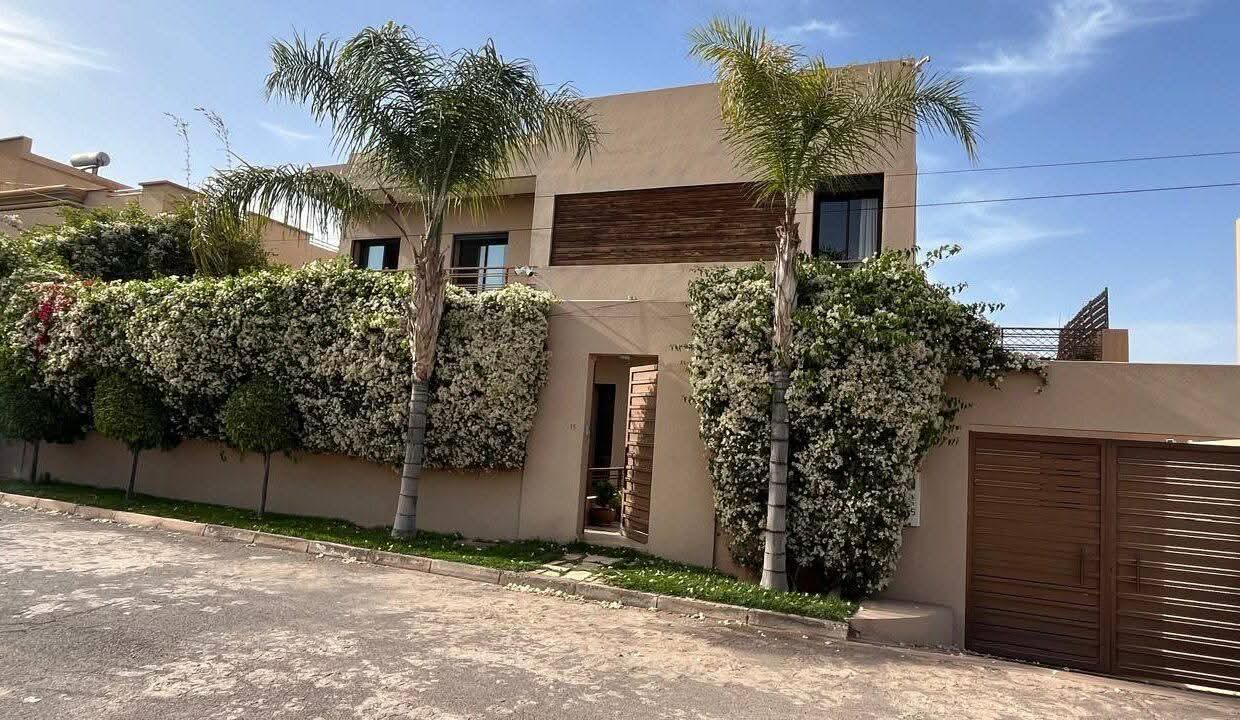 🇲🇦 Villa Contemporaine Haut Standing à Vendre – Targa Marrakech 🇲🇦