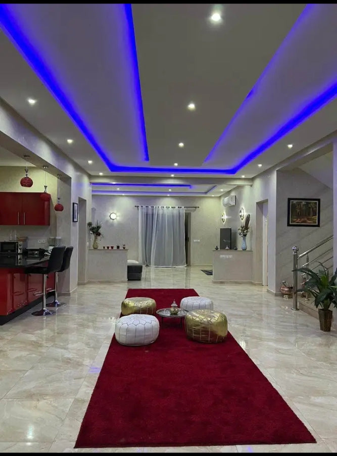 đČđŠ VILLA DE LUXE MEUBLĂE AVEC PISCINE â ROUTE DâAMZMIZ, MARRAKECH | 1000 mÂČ de terrain