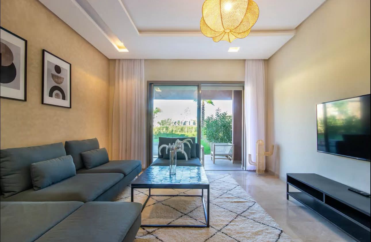 🇲🇦SOMPTUEUX APPARTEMENT A VENDRE EN REZ DE CHAUSSÉ à Prestigia | Marrakech