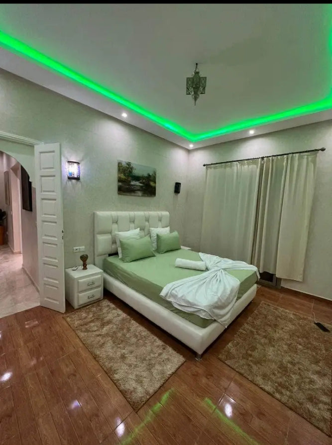 đČđŠ VILLA DE LUXE MEUBLĂE AVEC PISCINE â ROUTE DâAMZMIZ, MARRAKECH | 1000 mÂČ de terrain