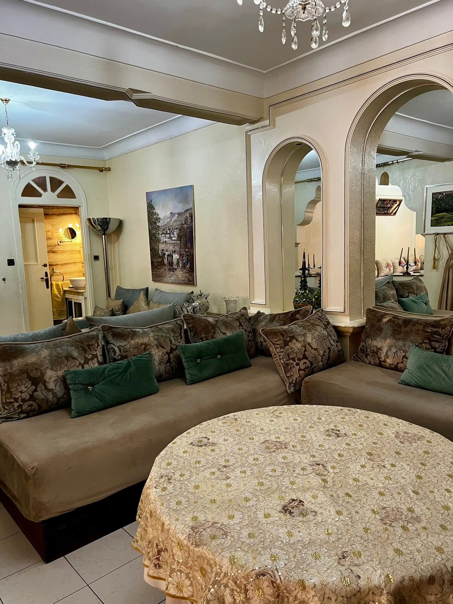 🇲🇦 À VENDRE – Appartement Spacieux & Rare avec Jardin Privatif | Boulevard Allal El Fassi – Marrakech