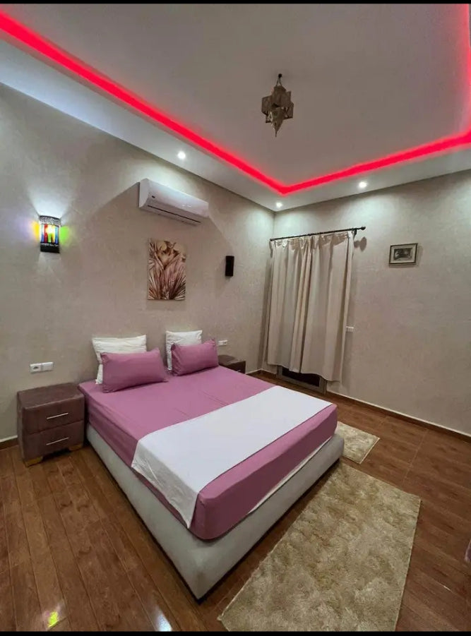 🇲🇦 VILLA DE LUXE MEUBLÉE AVEC PISCINE – ROUTE D’AMZMIZ, MARRAKECH | 1000 m² de terrain
