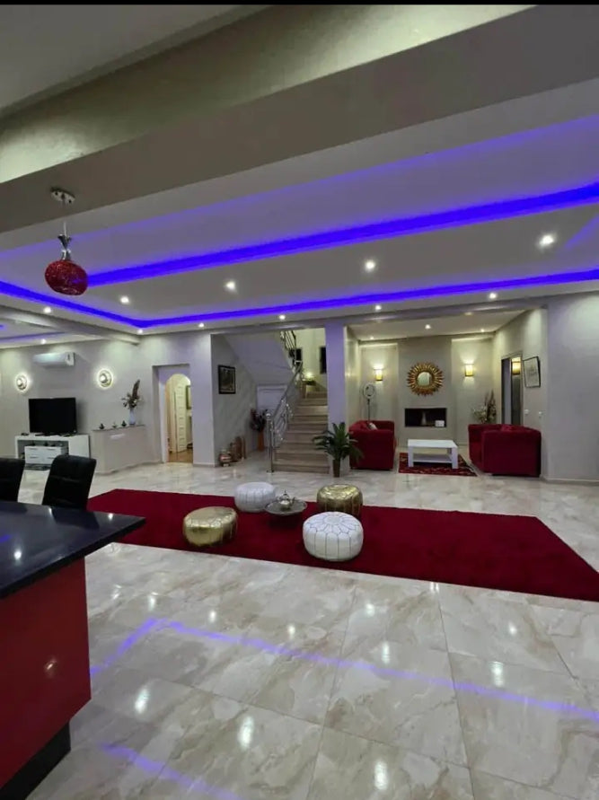 🇲🇦 VILLA DE LUXE MEUBLÉE AVEC PISCINE – ROUTE D’AMZMIZ, MARRAKECH | 1000 m² de terrain